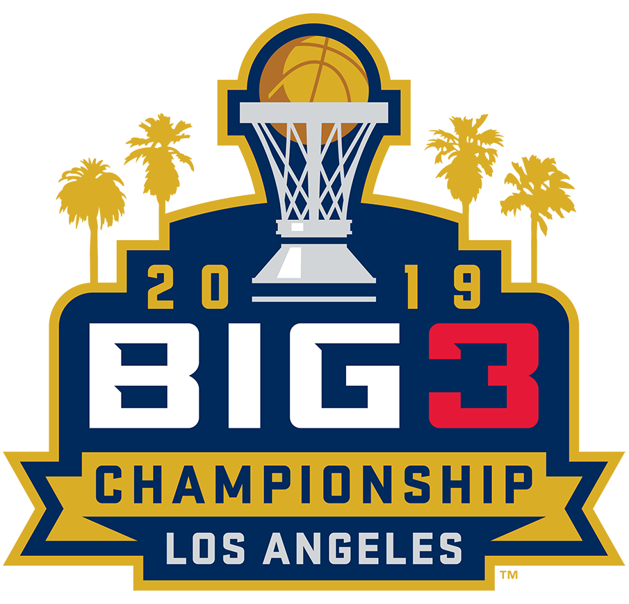 BIG3 Championship 2019 Primary Logo iron on transfers for clothing